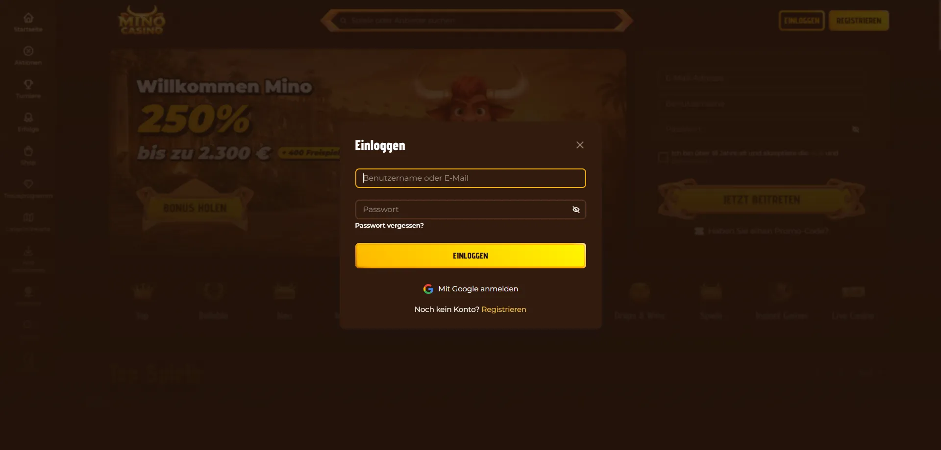 Mino Casino Konto auf mehreren Geräten gleichzeitig nutzen